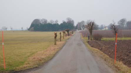 FÖRUTSÄTTNINGAR LANDSKAPSANALYS Karaktär Landskapsavsnittet söder om Lockarp kan indelas i två huvudkaraktärer: Jordbrukslandskapet kring Glostorp och rekreationslandskapet öster om Trelleborgsbanan.