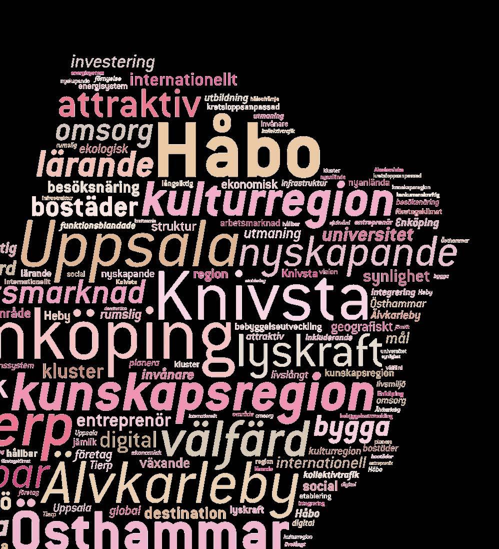 12 REGIONAL UTVECKLINGSSTRATEGI UPPSALA LÄN gen arbetar utifrån ett hälsofrämjande och förebyggande perspektiv.