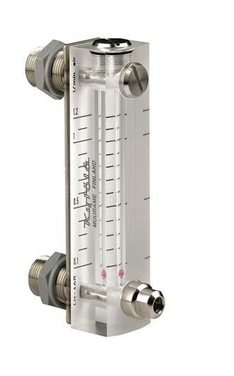 temperatur 75 C Värmebehandlingsugnar Automatiska svetslinjer 128 mm min 2 16 ml/min, max 0,5 2,5 L/min min 0,1 0,8 NL/min, max 10 90 NL/min Fler vatten- och luftområden, samt skalor