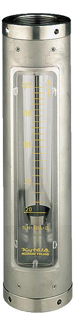 industriell flödesmätare Stöttåligt mätrör Induktiv låglarmsgivare (option) Max tryck 16 bar Max temperatur 75 C