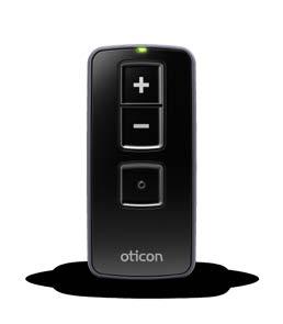 En iphone eller Android ansluts direkt till hörapparaterna via Bluetooth 4.0/Bluetooth SMART. Med Oticon ON-app kan användaren justera volyme