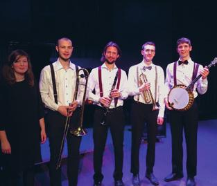 NELSON-WESTIN JAZZ MACHINE gäng samspelta profiler ur Örebros Nelson-Westin Jazz