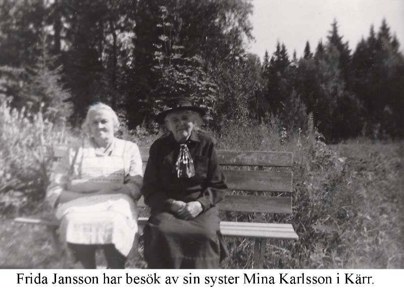 Lite senare, 1942, köper Frida Jansson Frida i Amerika (1898 1978) och säljer det 1960, Hon var ett av tolv syskon från Södra Båsane och var syster till den Ida på Kullen i Myrevarv som jag pratade