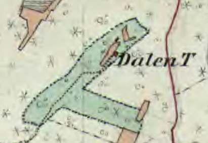 1912 gifter sig Agaton med Alvina född Pettersson 1887 i Dalskog. Dalen var en pytteliten gård, på drygt 2/100-dels mantal. Mantal var ett mått på hur mycket skatt en gård kunde klara av att betala.