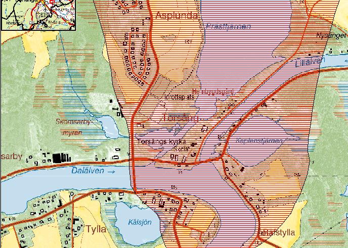 2.6 Påverkan på Natura 2000-områden och andra riksintressen Natura 2000-områden saknas inom området.