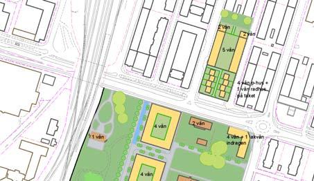 1 UPPDRAGET Under 2011 genomfördes en trafikbullerutredning i tidigt skede som studerade de bullermässiga förutsättningarna för bostadsbebyggelse i kv Paradiset i Hässleholm.