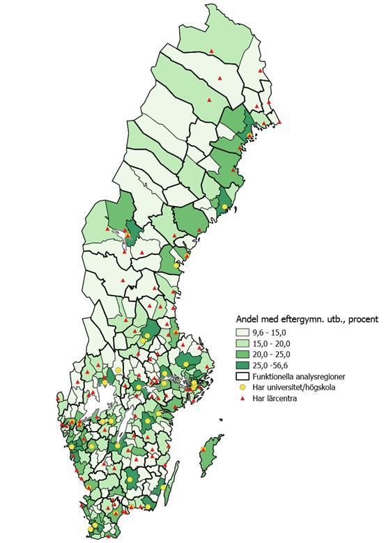 Samverkan mellan lärosätena och kommunerna för att höja kompetensförsörjningen i hela landet Universitet och högskolor ges i uppdrag att öka tillgängligheten till högre utbildning.