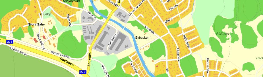 2. Översiktlig beskrivning av området 2.1 Områdesbeskrivning Aktuellt planområde ligger i Åkersberga i Österåkers kommun (se figur 2.1).