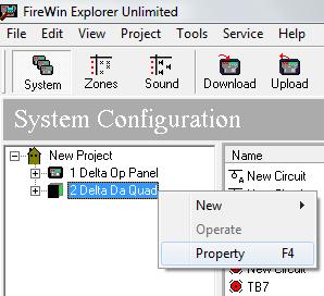Programmeringen görs i FireWin Explorer och stöd för Delta Quad Duo har lagts till från