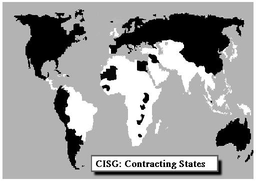 Bilaga A Karta över länder som ratificerat CISG (Från: http://www.cisg.law.pace.edu/cisg/cisgintro.
