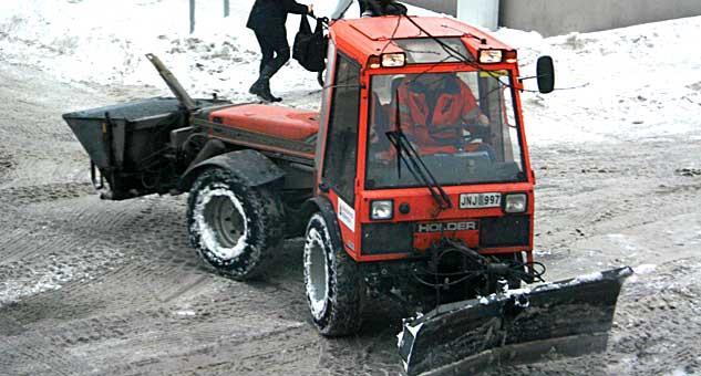 Drift och underhåll Drift Liksom föregående vinter var vintern 2016-17 mild och med lite snö.