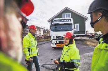 Det är verkligen en ynnest att få vara med och skriva historia på det här sättet, säger Tjabba Nordanfjäll, projektledare vid LKAB och ansvarig för flytten av kulturbyggnaderna i.