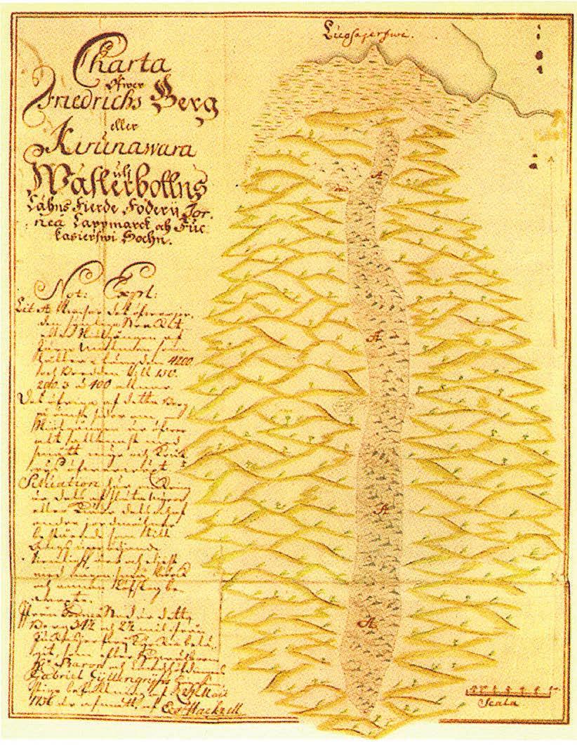 Det dröjde dock ända till år 1736 innan en kunglig kommission fick uppdraget att närmare undersöka järnbergen i norr.