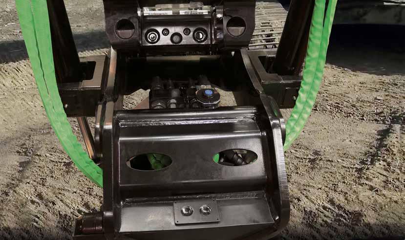 HIGH FLOW HYDRAULICS Lasthållningsventiler och fjädersäkrad cylinder uppfyller minimum krav i ISO13031 2