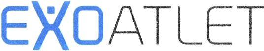 1252188 Designerad: 2016-08-04 198/27 Publicerad: 27.03.02; 29.01.12. Beskrivning The claimed designation is a combination of figurative and verbal elements; the verbal : element "EXOATLET" consists
