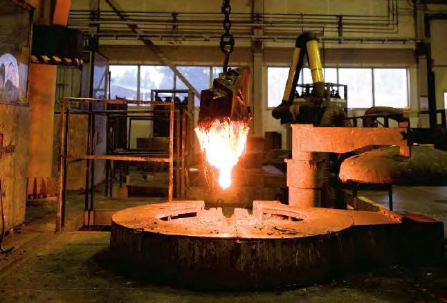 Återvinning Vid smältanläggningen behandlas låg- och medelaktivt metallskrot från kärntekniska anläggningar i Sverige och övriga Europa.
