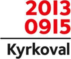 I höst den 15 september är det kyrkoval. Vi väljer nya medlemmar till "Kyrkomötet, Härnösands stiftsfullmäktige och Strömsunds pastorats kyrkofullmäktige".