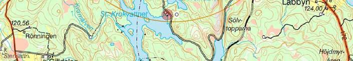 Ost: 1 286 706 Nord: 6 588 001 Noise calculation model: Swedish, Jan 2002, Land.