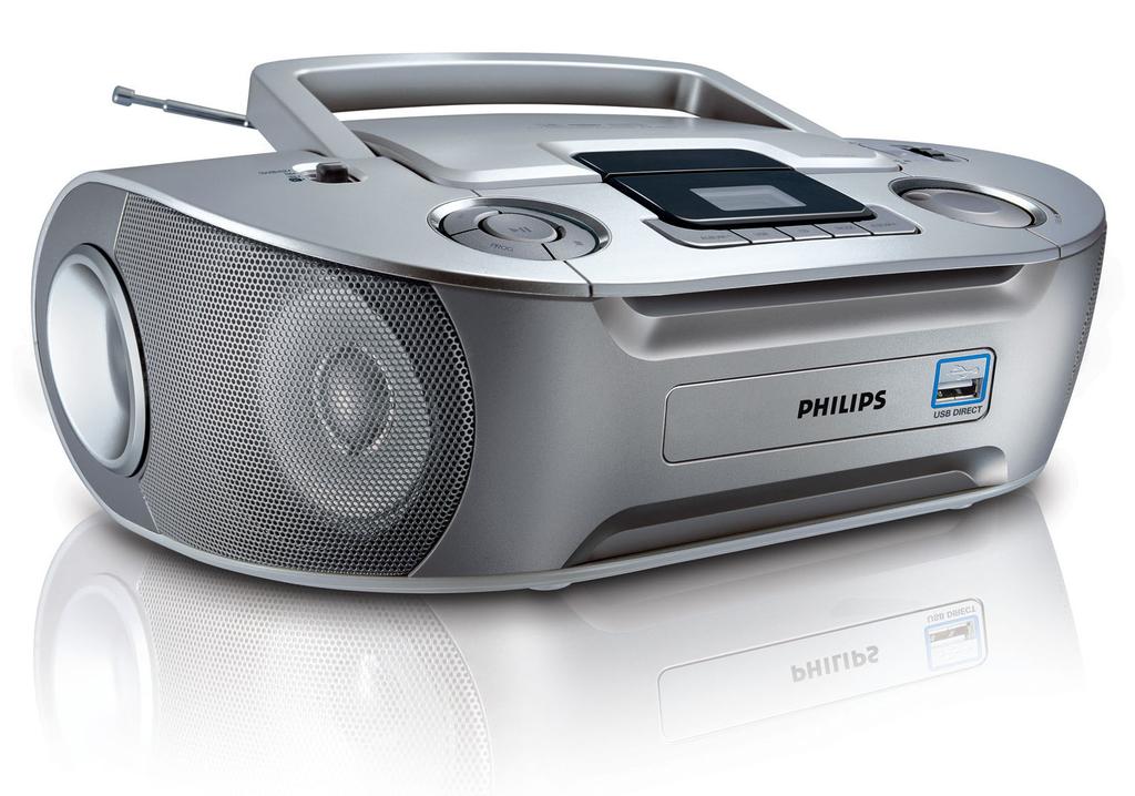 MP3-CD Soundmachine AZ1834 Register your product and