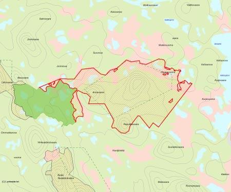 Länsstyrelsens bedömning Skogarna i Haapavaara-Annavaara är till övervägande del helt opåverkade av skogsbruk.