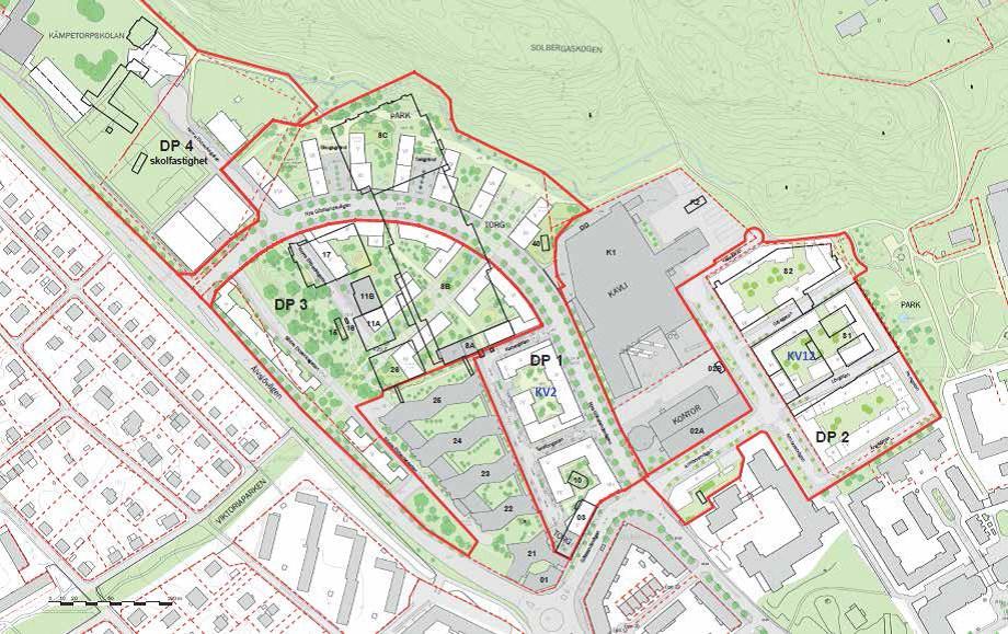 För detaljplan 2 (Sandaletten kv.