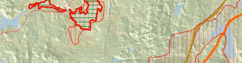 Riksintressen som berör Svartådalen Teckenförklaring #* Ј Ј Förslag på avgränsning av riksintresset Riksintresse Friluftsliv MB 3 kap 6