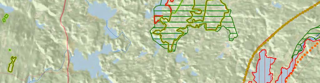 Riksintresse Kust, turism och friluftsliv MB 4 kap 2 TV RI Kommunikationer, MB 3 kap 8 Flygplats rullbana TV RI Kommunikationer, MB 3 kap 8