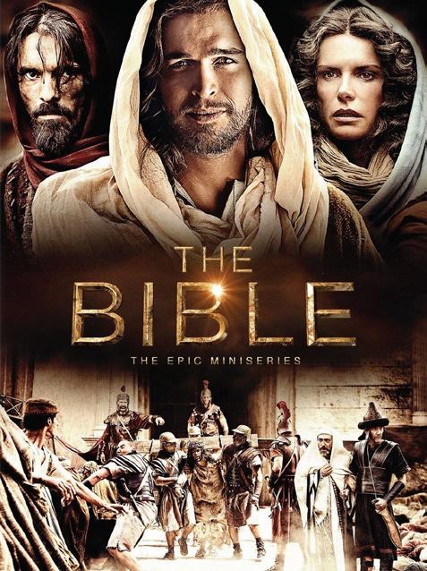 Nu har vi tagit oss igenom Johannesevangeliet och den här terminen tittar vi istället på filmsnuttar från en TV-serie som gick för något år sedan och heter The Bible.