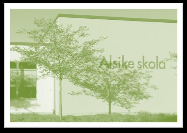 Beskrivning av Alsike skola och fritidshem Bakgrundsfakta Skolan hittar du i Alsike, några kilometer utanför Knivsta centrum, i ett bostadsområde som ständigt växer.