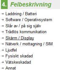 3.3.4 DOA? Denna startstatusen används när produkten har en defekt som troligtvis täcks av producentens garanti och att produkten fortfarande uppfyller producentens krav för DOA (Dead On Arrival).