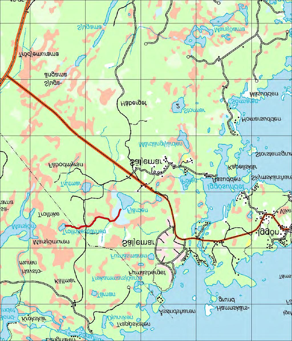 8.3 Avrinningsområde: 50051 Trollrikesbäcken 8.3 Trollrikesbäcken Koord: X: 671530 / Y: 157762 Karta över Trollrikesbäcken (1 ruta = 1 km 2 ).