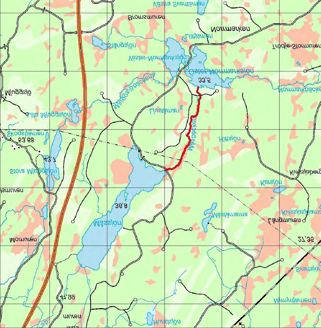 8.8 Avrinningsområde: 50051 Måsbäcken 8.8 Måsbäcken Koord: X: 674527 / Y: 157159 Karta över Måsbäcken (1 ruta = 1 km 2 ).