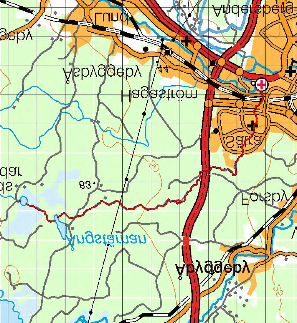 9.5 Avrinningsområde: 52000 Tickselbäcken 9.5 Tickselbäcken Koord: X: 672720 / Y: 156848 Karta över Tickselbäcken (1 ruta = 1 km 2 ).