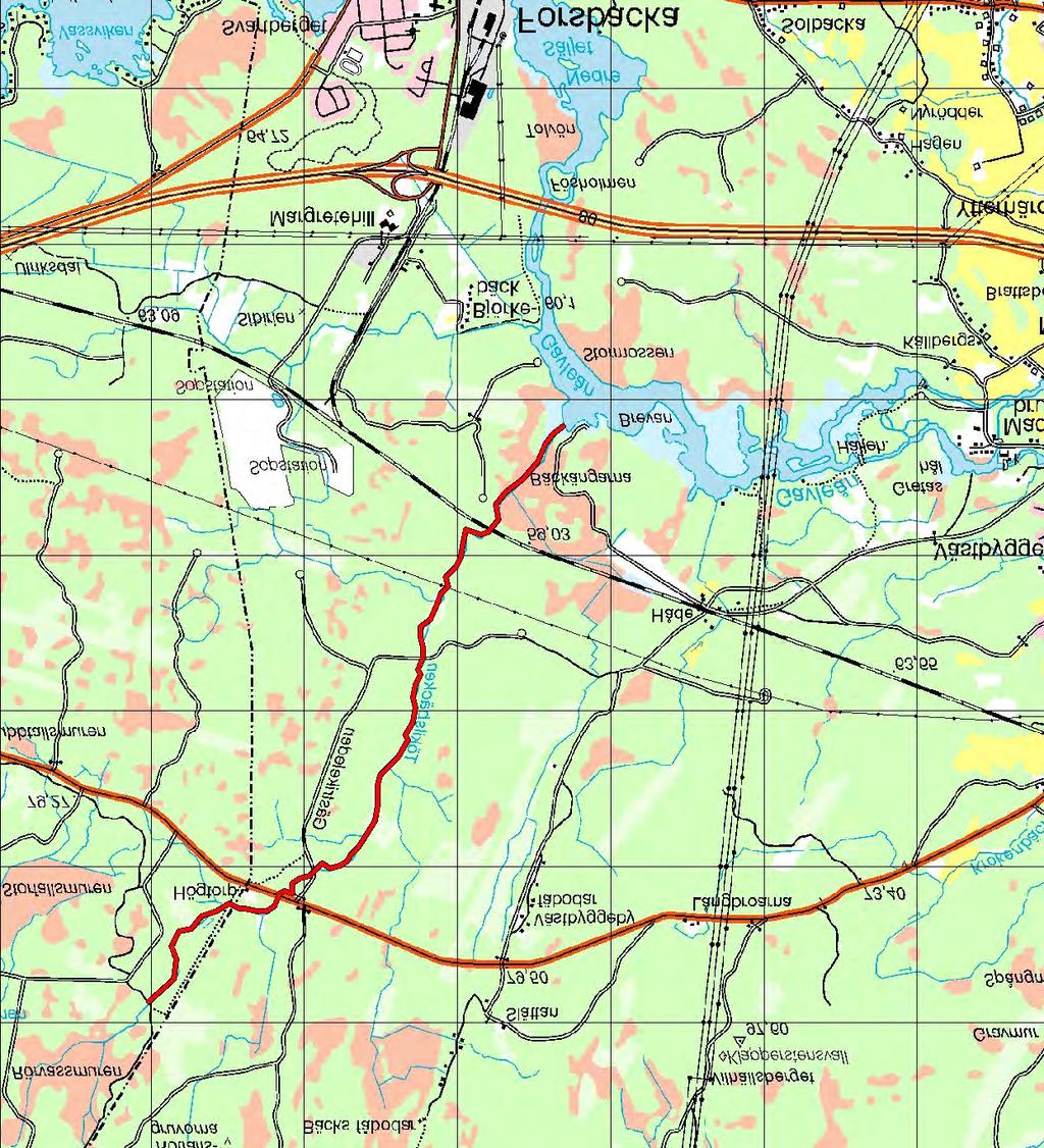 9.8 Avrinningsområde: 52000 Tökilsbäcken 9.8 Tökilsbäcken Koord: X: 672515 / Y: 156070 Karta över Tökilsbäcken (1 ruta = 1 km 2 ).