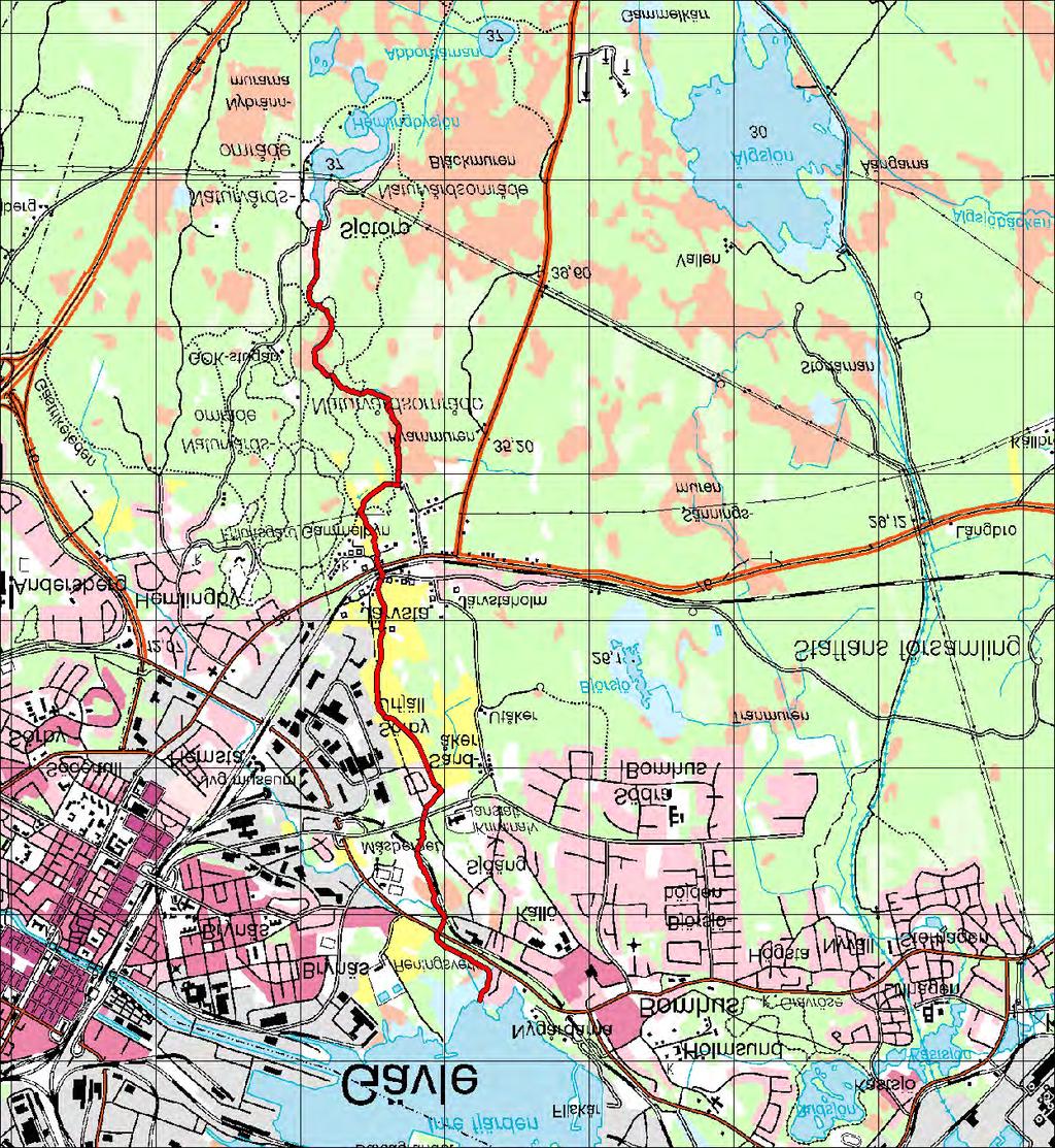 10.1 Avrinningsområde: 52053 Järvstabäcken-Hemlingbysjöbäcken 10.1 Järvstabäcken-Hemlingbysjöbäcken Koord: X: 672960 / Y: 157625 214 Karta över Järvstabäcken-Hemlingbysjöbäcken (1 ruta = 1 km 2 ).