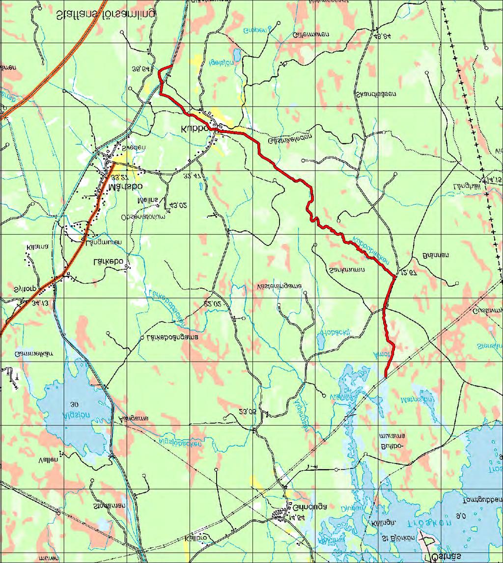 10.7 Avrinningsområde:52053 Kubbobäcken 10.7 Kubbobäcken Koord: X: 672318 / Y: 158310 Karta över Kubbobäcken (1 ruta = 1 km 2 ).