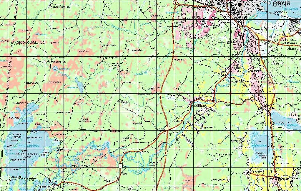 11 Avrinningsområde:51000 Testeboån 11 Testeboån Koord: X: 673057 / Y:157454 Karta över Testeboåns delar som ingår i Gävle kommun (1 ruta=1 km 2 ).