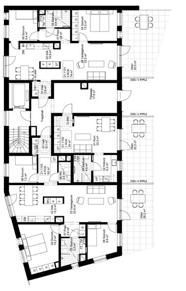 Hus 2 Plan 2 1rok, 34 kvm Starta din bostadskarriär med stil!