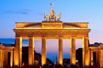 12 STUDIEAKTUELLT HÖSTEN 2017 Berlin får oss att känna historiens vingslag Få huvudstäder i Europa kan mäta sig med världsstaden Berlin.