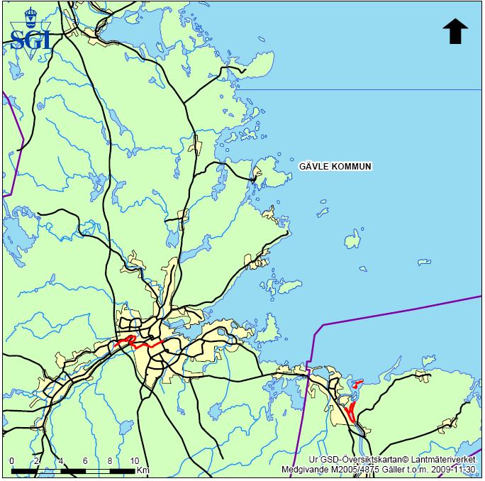 Stranderosion Statens geotekniska institut (SGI) utför översiktlig kartläggning av var stranderosion förekommer i Sverige och var det finns förutsättningar för sådan erosion med utgångspunkt från