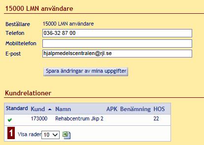 För att förskriva eller beställa.