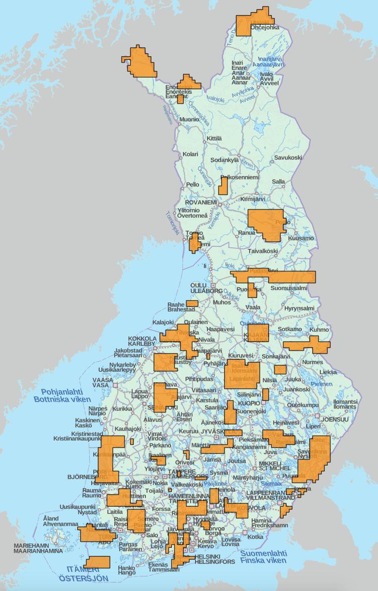 5 Ajourföring av terrängdatabasen 9 Terrängdata produktionsprocessen MARA uppdaterar terrängdata periodiskt och kontinuerligt så att terrängdatabasen hålls ajour.