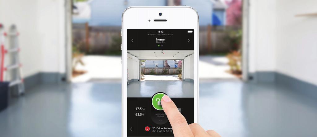 Gogogate 2 Öppna, stäng och övervaka ditt garage från mobilen.