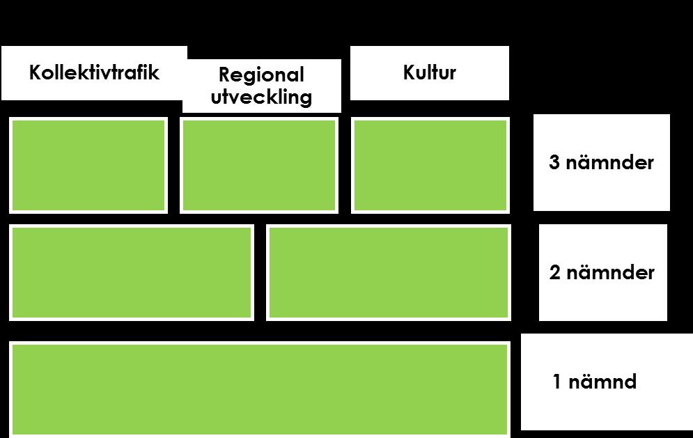 Vilka mönster går att se hur de regionala utvecklingsfrågorna organiseras?