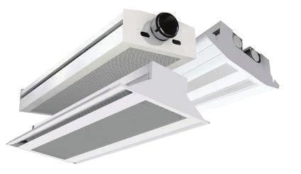 IPSUM från Fläkt Woods - systemprodukter för behovsstyrd ventilation Kylbafflarna Wega, Nova och Stella med