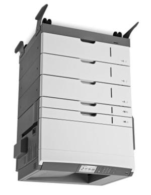 extrafack: Lexmark C925 med extrafack och