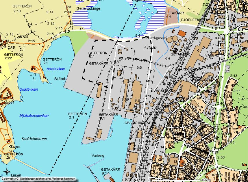 Avsikten är att marken ska huvudsakligen ska upplåtas till hamnanknuten verksamhet. En miljökonsekvensbeskrivning har upprättats till detaljplanen.