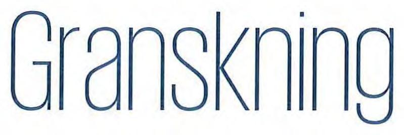 Granskning intern kntrll 2016