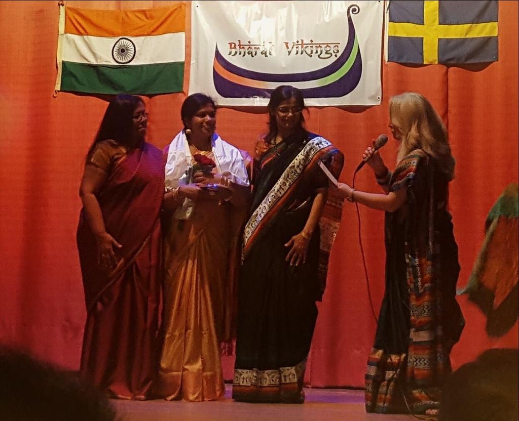 BharatVikings - Award On 6 th September, BharatVikings Honoured Usha on her contributions towards promotion of
