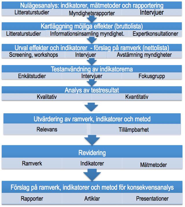 effekter som har upplevts, förväntats och diskuterats inom de studerade myndigheterna, samt vilka effekter som sakkunniga inom området anser att RM kan leda till.